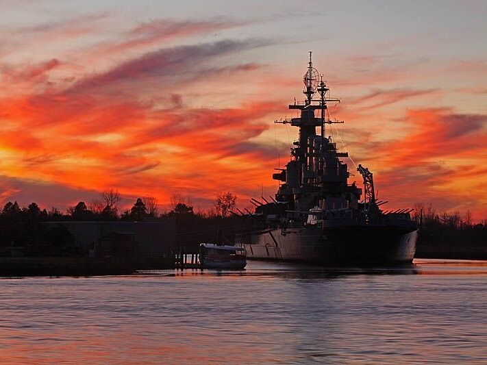 Picture of Battleship North Carolina
