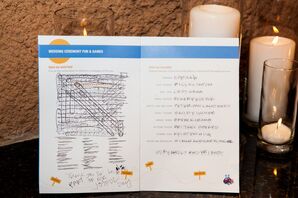 Program Booklet with Word Games