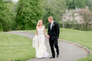 Alvina Valenta Lace Mermaid-Style Wedding Dress