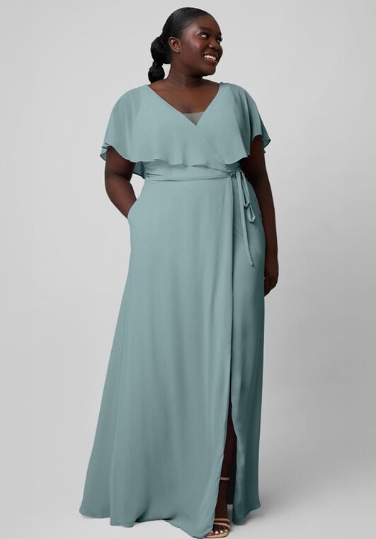 Kennedy Blue Courtney V-Neck and Plunge Bridesmaid Dress - 2