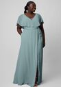 Kennedy Blue Courtney V-Neck and Plunge Bridesmaid Dress - thumbnail - 2