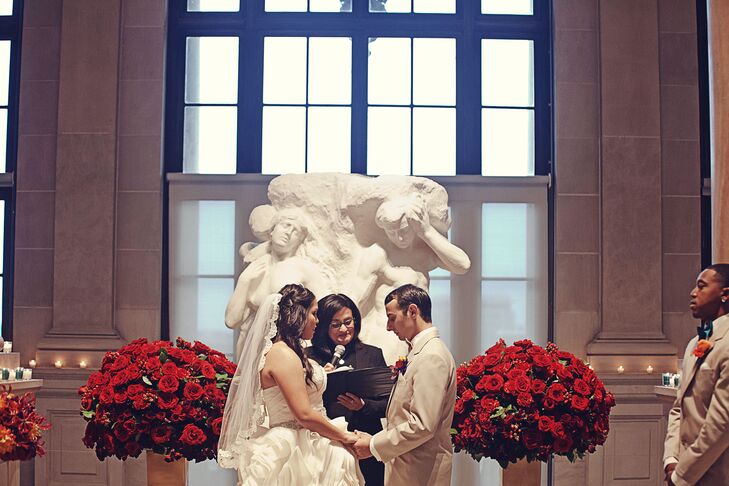 Hold Hands at Museum Ceremonial Altar