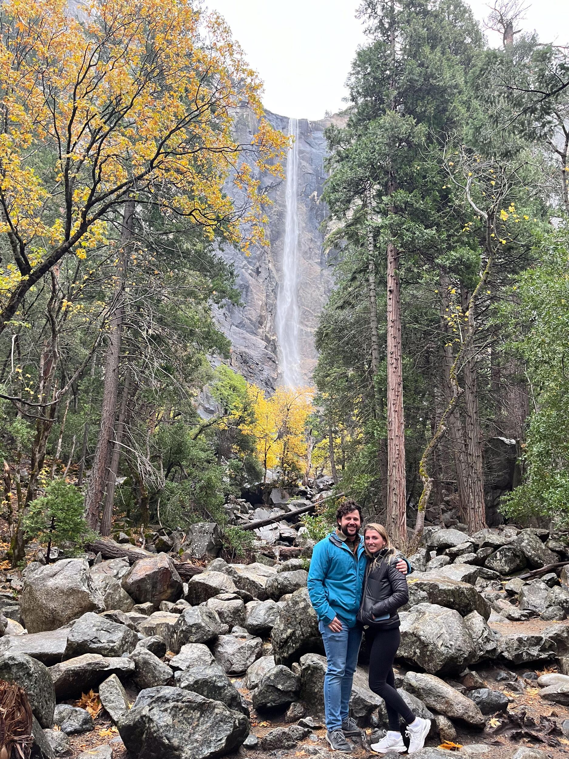 Bridalveil Falls, how appropriate 