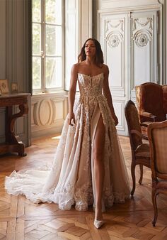 Val Stefani Majesty A-Line Wedding Dress