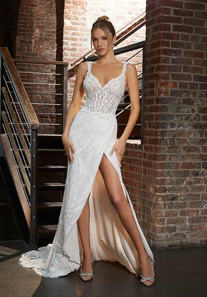 Morilee by Madeline Gardner Harper 1202 Sheath Wedding Dress