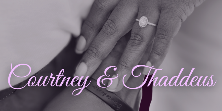 Courtney  & Thaddeus Home Page Banner