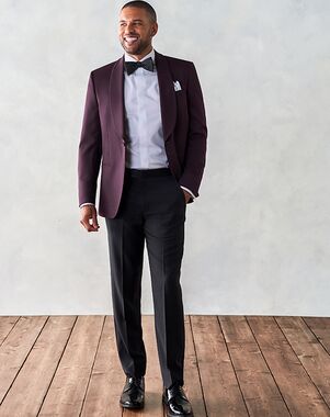 Shawl Collar Wedding Suits & Tuxedos | The Knot