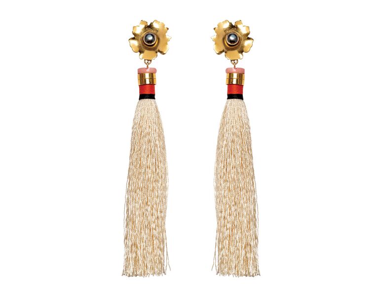 tropical earrings
