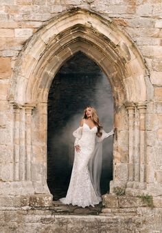 Disney Fairy Tale Weddings Rapunzel- D416 Sheath Wedding Dress