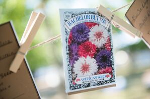 Seed Packet Escort Card