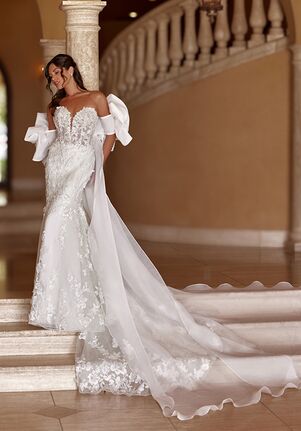 Val Stefani Moonstone Mermaid and Trumpet Wedding Dress