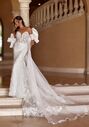 Val Stefani Moonstone Mermaid and Trumpet Wedding Dress - thumbnail - 1