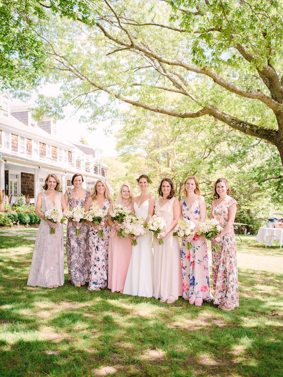 Mix-and-Match Bridesmaid Gowns