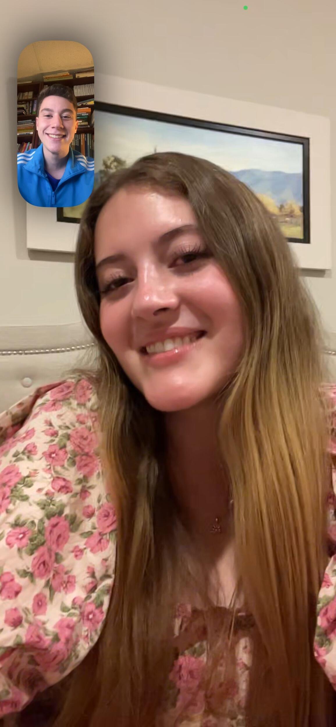 After 4 months of communicating every Monday through email-mostly audios-Sabrina and Lucas were able to call for the first time (approximately 10 minutes after she was released as a missionary). The next day, they became official as boyfriend and girlfriend.