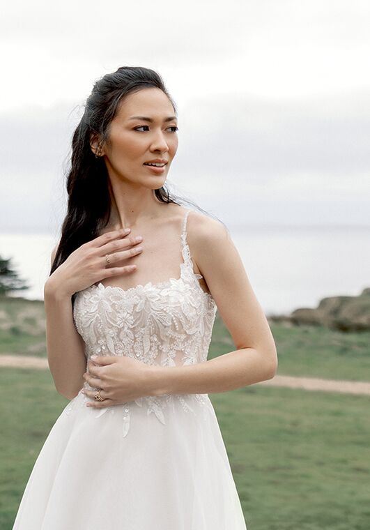Adore by Justin Alexander Cecily A-Line Wedding Dress - 2