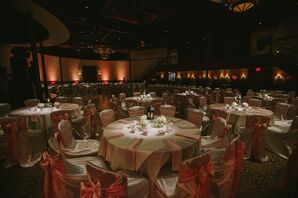Elegant Dining Tables at Pearl Stable Wedding Reception