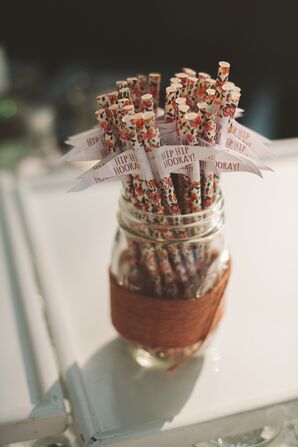 Floral Paper Straws