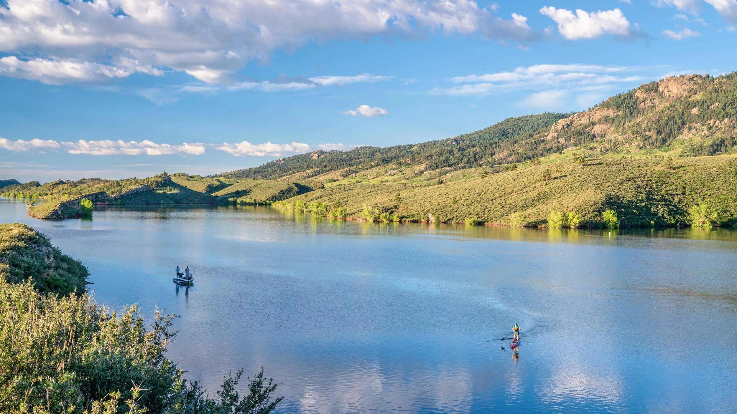 Picture of Horsetooth Reservoir