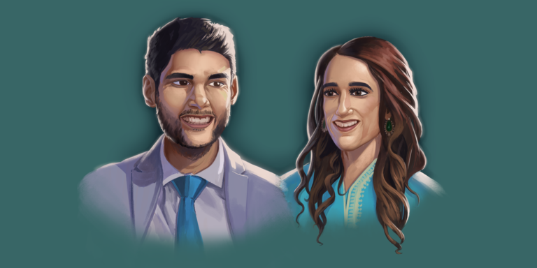 Kamran  & Zoya Home Page Banner