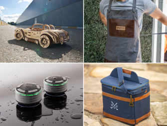 Collage of four gift ideas for son-in-law