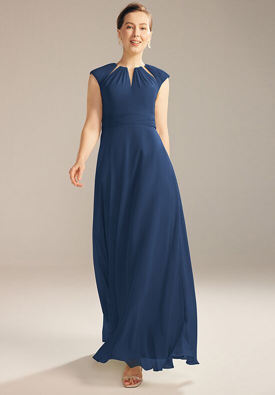 AW Bridal AW Aster Dress Blue Mother Of The Bride Dress - 1