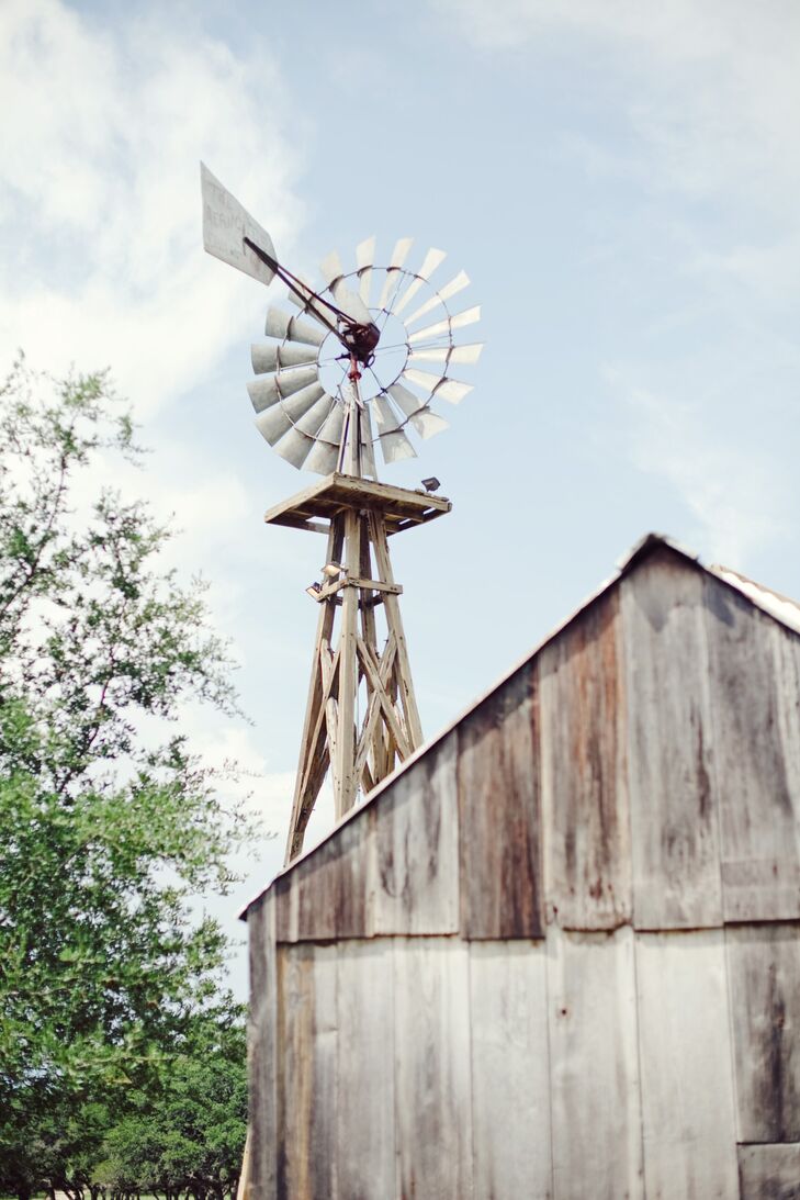 Rustic Windmill Scenery at Honey Creek Ranch