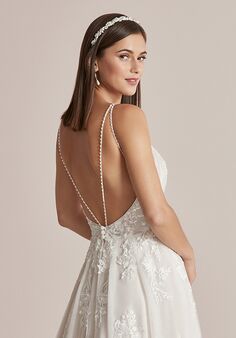 Justin Alexander Cleo A-Line Wedding Dress
