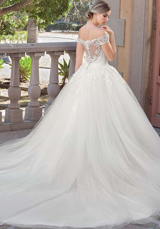 Casablanca Bridal 2312 Gracie Ball Gown Wedding Dress - 3