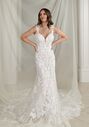 Justin Alexander Ezra Fit-and-Flare Wedding Dress - thumbnail - 2