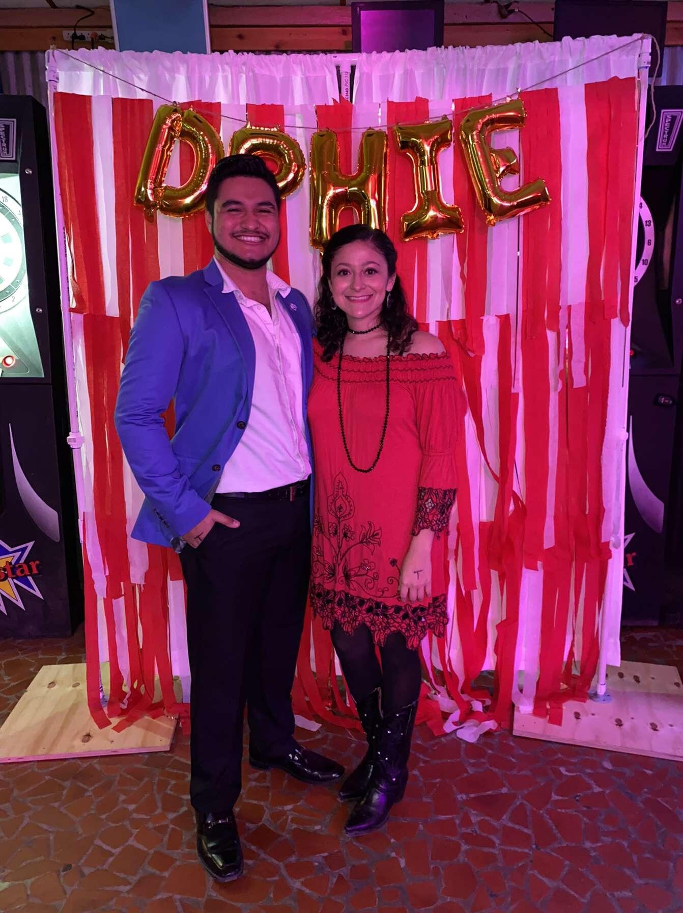 My sorority had a social event at the local bar in Kingsville. Boots and Blazers quickly became our couple's aesthetic.