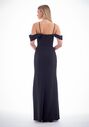JASMINE P226057 Off the Shoulder Bridesmaid Dress - thumbnail - 2