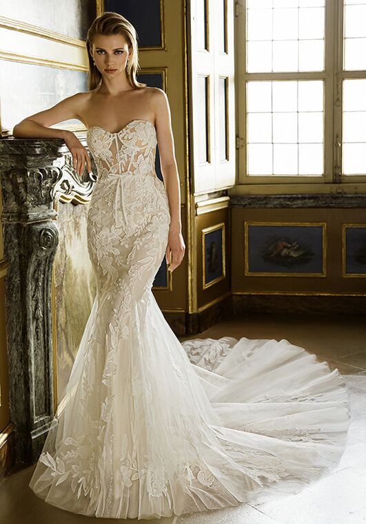 PEN∙LIV BLOSSOM Mermaid Wedding Dress - 2