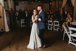 Modern First Dance at Vintage Ballroom in Omaha, Nebraska