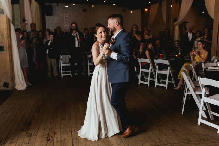 Modern First Dance at Vintage Ballroom in Omaha, Nebraska