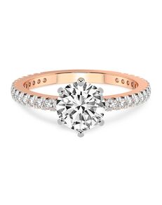 Friendly Diamonds Elegant Princess, Asscher, Cushion, Emerald, Heart, Marquise, Pear, Radiant, Round, Oval Cut Engagement Ring