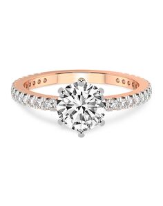 Friendly Diamonds Elegant Princess, Asscher, Cushion, Emerald, Heart, Marquise, Pear, Radiant, Round, Oval Cut Engagement Ring