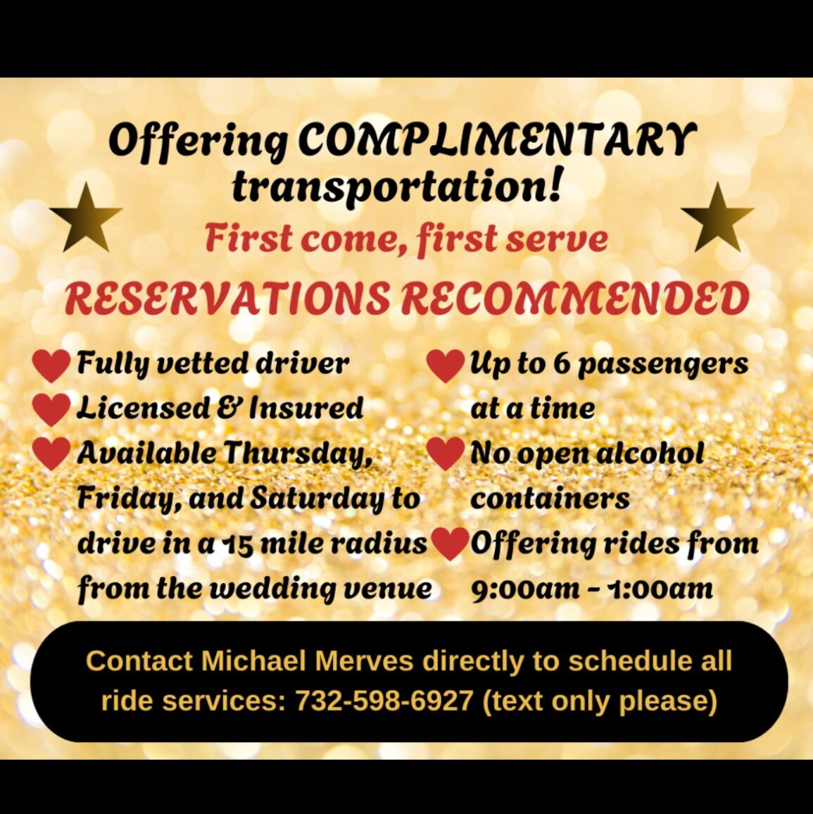 Picture of Complimentary Transportation