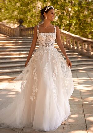 Moonlight Collection J6875 A-Line Wedding Dress