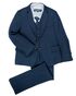 BLACKTIE "Liam" Midnight Blue Suit (5-Piece Set) Flower Girl Dress and Ring Bearer Outfit - thumbnail - 3