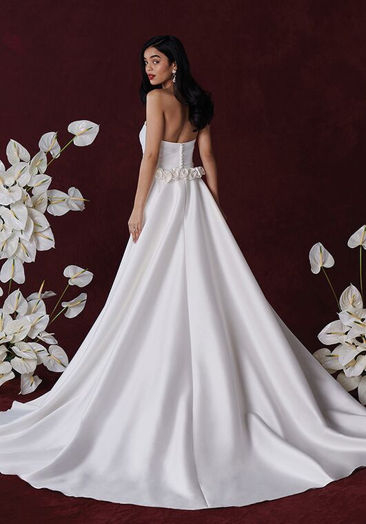 Justin Alexander Hayden Fit-and-Flare Wedding Dress - 3