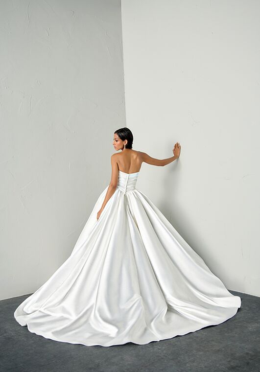 Justin Alexander Signature Echo Ball Gown Wedding Dress - 4