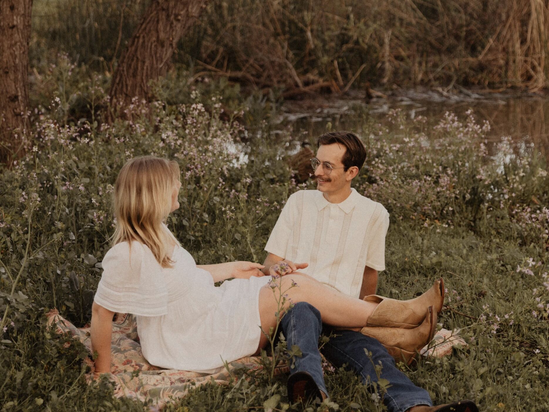 Picture of how we met