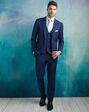 Allure Men Cobalt Suit Blue Tuxedo - thumbnail - 3