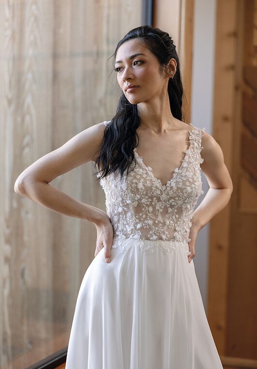Adore by Justin Alexander Meadow A-Line Wedding Dress - 2