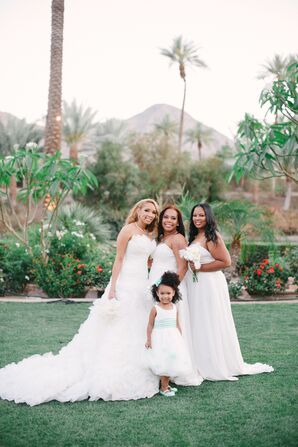 Bride with Maids-of-Honor