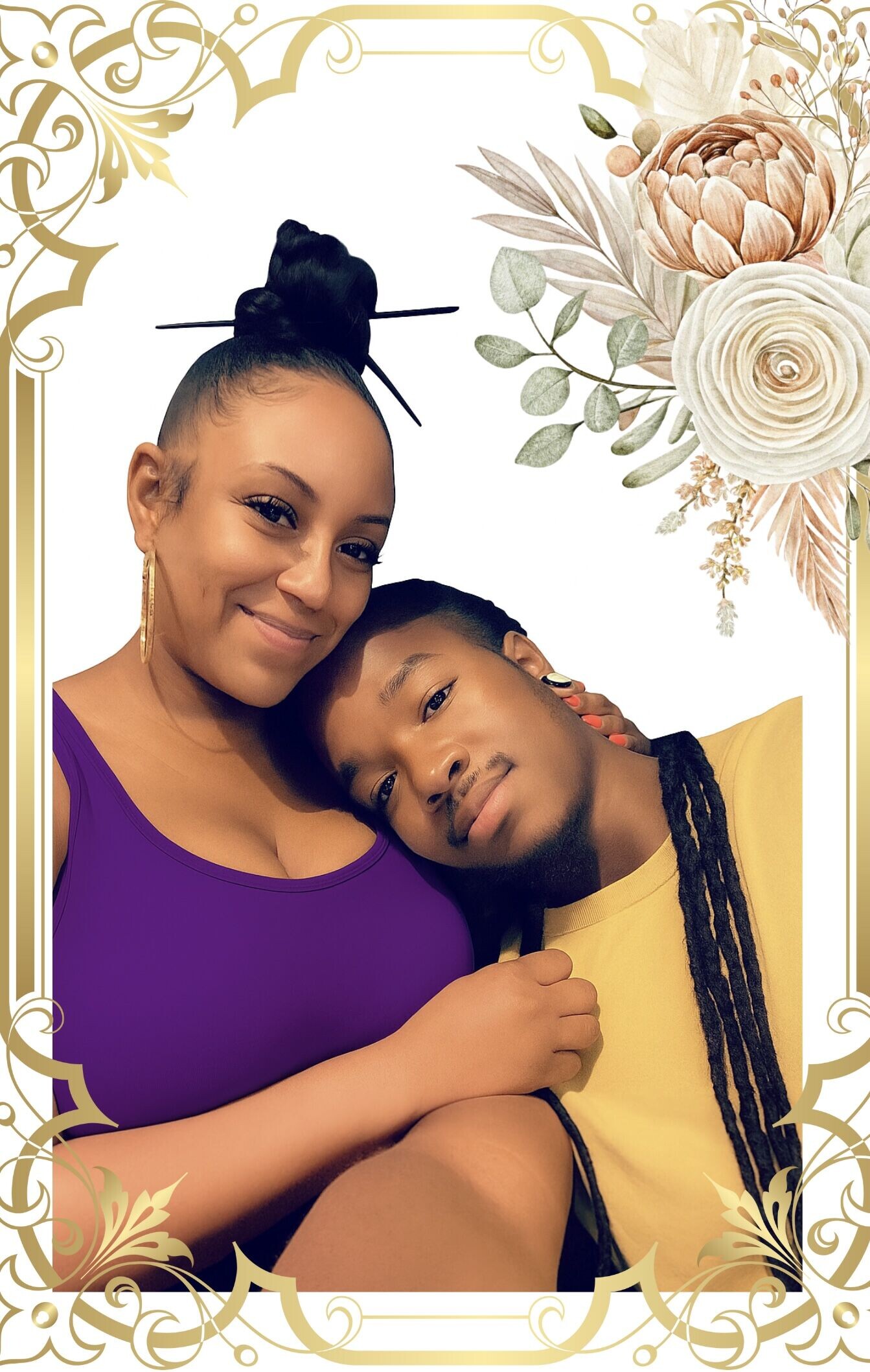 Jeliza & Shaquille Home Page Banner