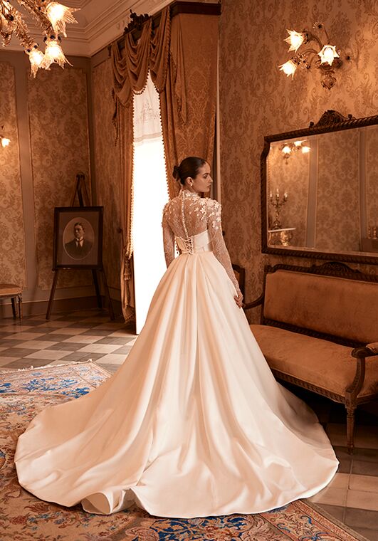 Soft flow by Ricca Sposa Atelier Boudica 25-005(3) A-Line Wedding Dress - 3