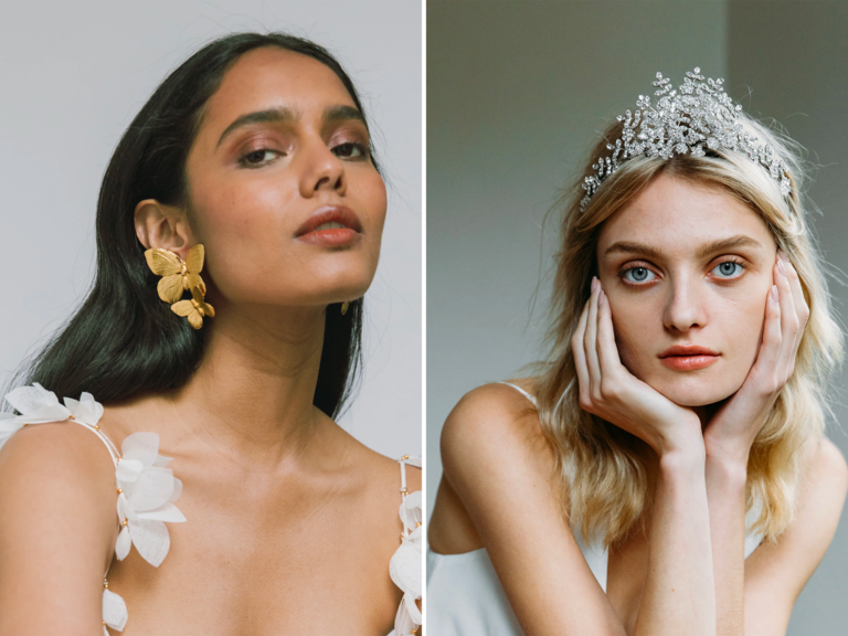 Bridal accessories design by Jennifer Behr