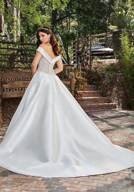 Casablanca Bridal 2401-1 Kensington Ball Gown Wedding Dress - 3
