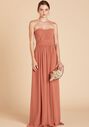 Birdy Grey Grace Convertible Dress in Terracotta Strapless Bridesmaid Dress - thumbnail - 2